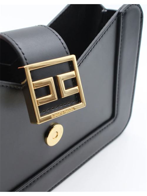 MINI BAG WITH LOGO BUCKLE ELISABETTA FRANCHI | BS18A51E2110 nero